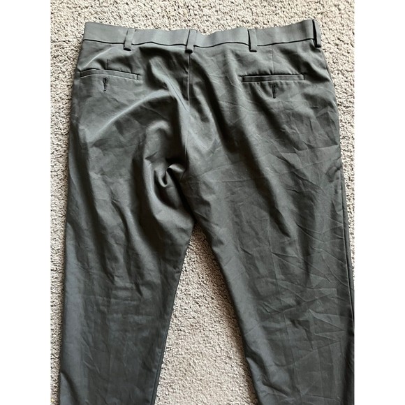 Hagger Cool Right Performance Flex  Flat Straight Fit 42Wx30L Gray Flat Front - Picture 4 of 5